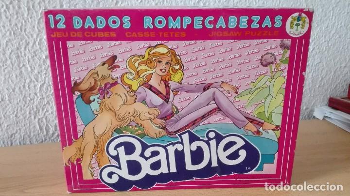 Puzzles: DADOS ROMPECABEZAS BARBIE A&Ntilde;OS 90 - Foto 2