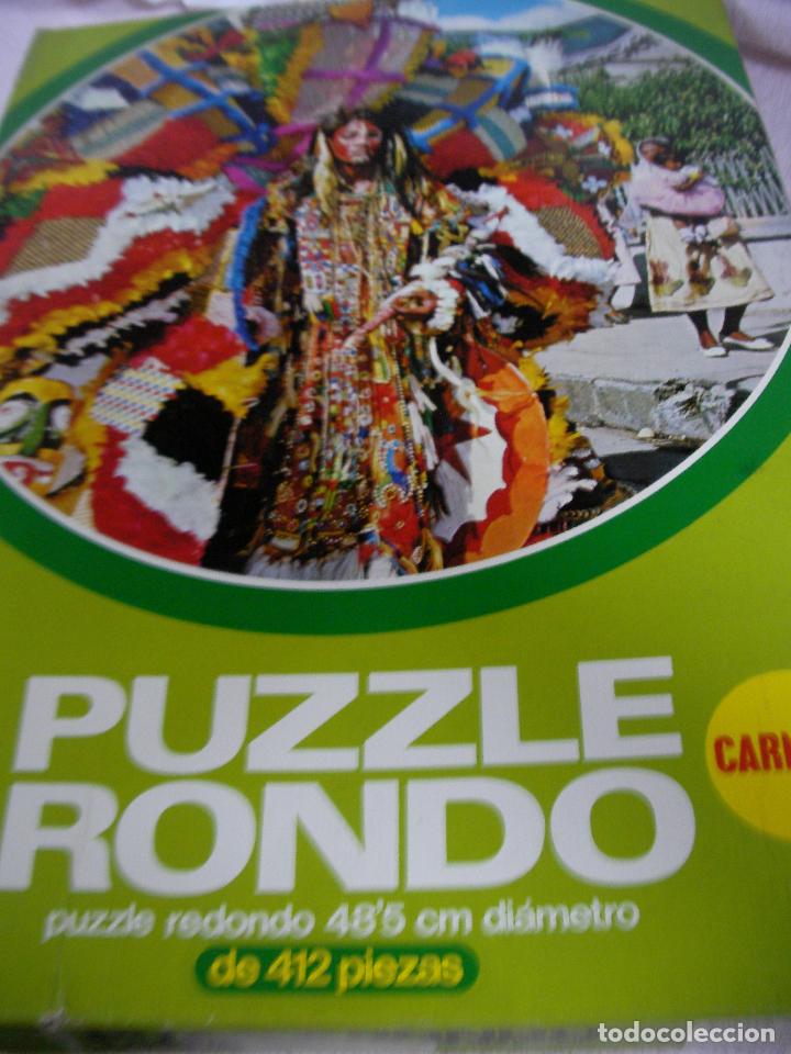 Puzzles: ANTIGUO PUZZLE REDONDO EDUCA 412 PIEZAS - CARNAVAL - Foto 2