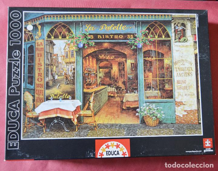 Puzzles: PUZLE EDUCA DE 1000 PIEZAS - BISTRO FRANCES - Foto 1