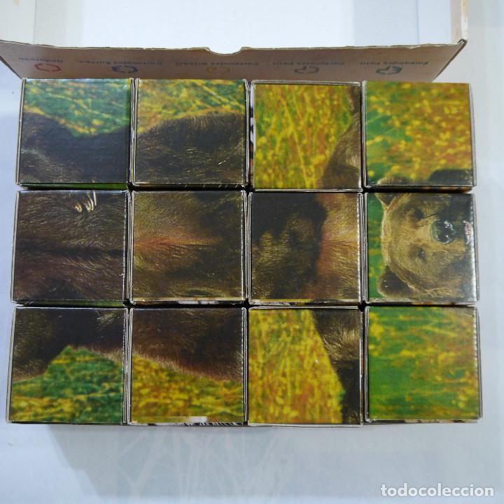 Puzzles: ROMPECABEZAS DE 12 CUBOS DE ANIMALES - Foto 3
