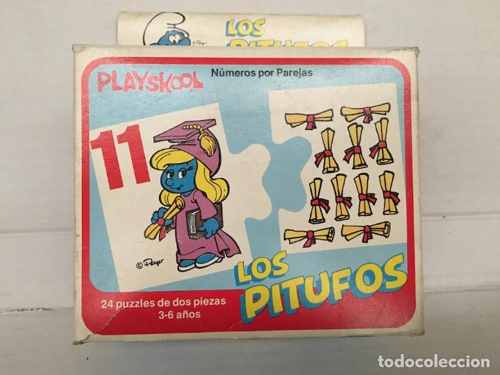 Puzzles: PUZZLE INFANTIL LOS PITUFOS DE PLAYSKOOL A&Ntilde;OS 70 - Foto 1