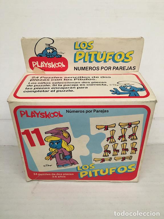 Puzzles: PUZZLE INFANTIL LOS PITUFOS DE PLAYSKOOL A&Ntilde;OS 70 - Foto 2