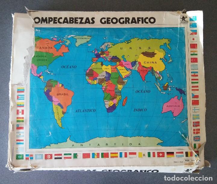Puzzles: Rompecabezas Geogr&aacute;fico Borras - Foto 1