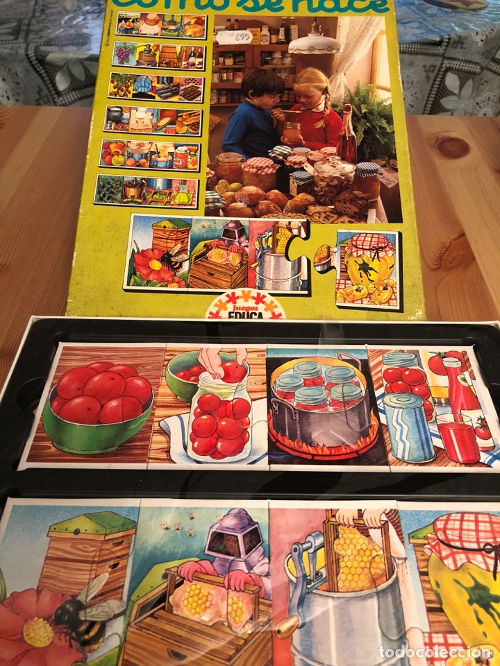 Puzzles: Juego antiguo Como se hace? Puzzle educa 1983 - Foto 2