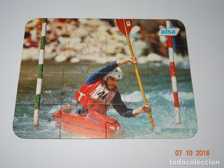 Puzzles: Antiguo Puzzle Infantil Publicidad de Postres ALSA - Foto 1