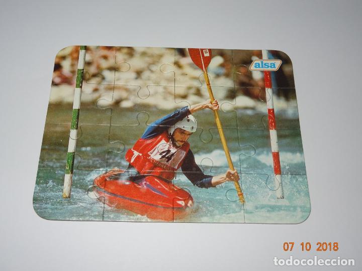 Puzzles: Antiguo Puzzle Infantil Publicidad de Postres ALSA - Foto 2