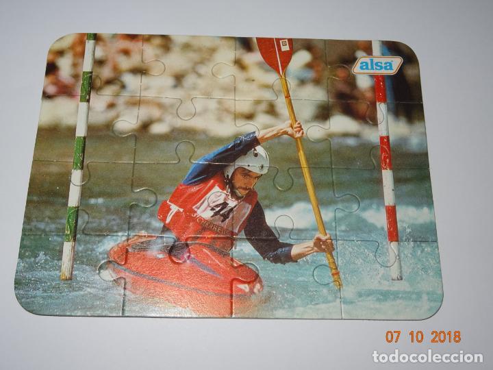 Puzzles: Antiguo Puzzle Infantil Publicidad de Postres ALSA - Foto 1