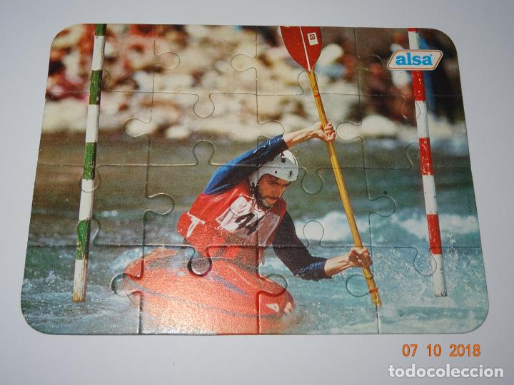 Puzzles: Antiguo Puzzle Infantil Publicidad de Postres ALSA - Foto 2