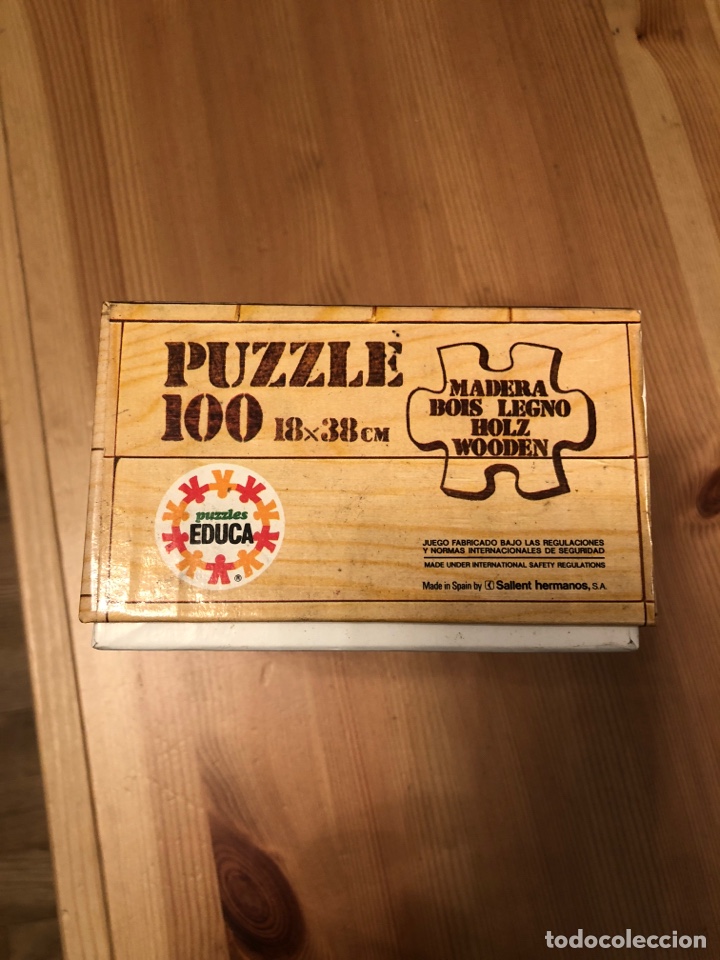 Puzzles: Puzzle madera Mickey Mouse educa 83 juego antiguo egb - Foto 4