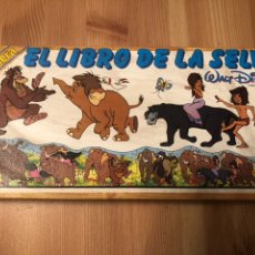 Puzzles: PUZZLE DE MADERA EL LIBRO DE LA SELVA EDUCA 82 SIN ABRIR WALT DISNEY. Lote 136520841