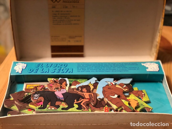 Puzzles: Puzzle de madera el libro de la selva educa 82 sin abrir walt Disney - Foto 2