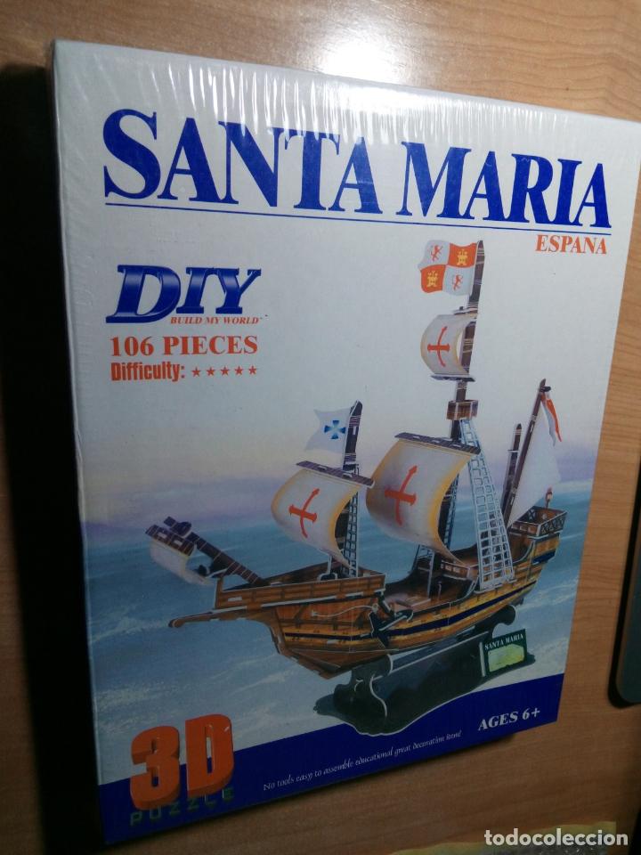 Puzzles: SANTA MARIA -  PUZZLE 3D - Foto 3
