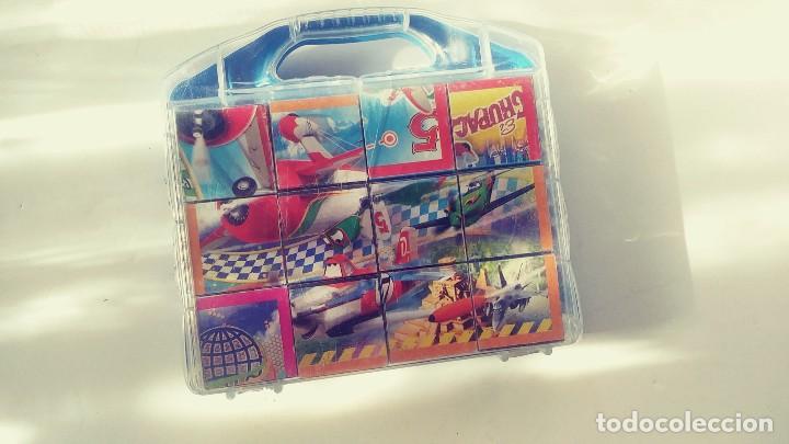 Puzzles: PUZZLE PLANES 12 CUBOS CLEMENTONI - Foto 2