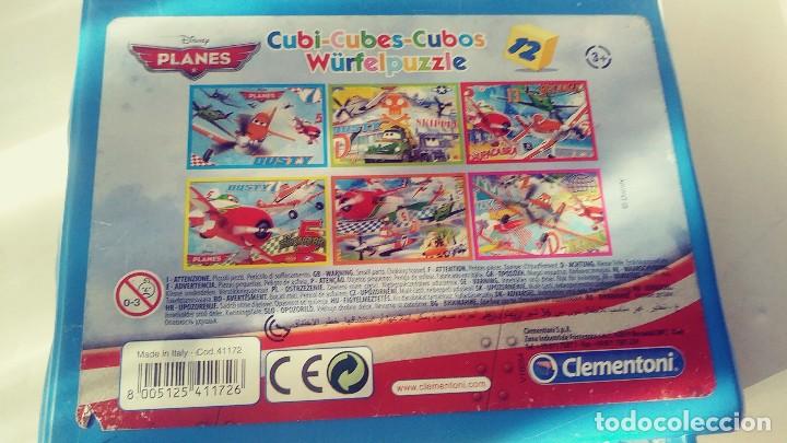 Puzzles: PUZZLE PLANES 12 CUBOS CLEMENTONI - Foto 4