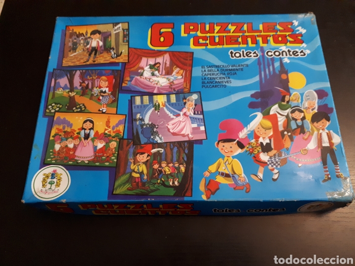 Puzzles: Caja con 6 puzzles cuentos MARC PIQUE REG. - Foto 1