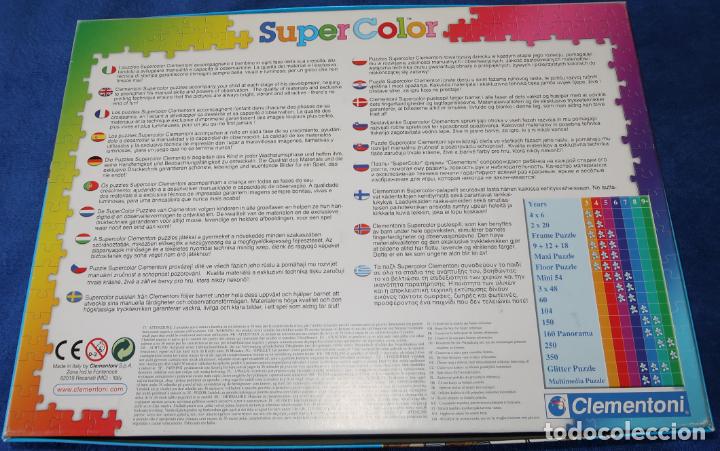 Puzzles: Puzzle pitufos - 24 piezas - Super Color Max - Clementoni - Foto 3