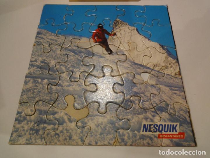 Puzzles: Mini Puzzle Nesquik. Educa. A&ntilde;os 70. Esqui - Foto 2