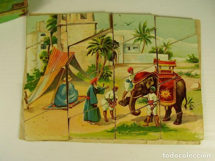 Puzzles: Puzzle en caja original. 1880 - Foto 5