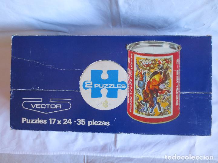 Puzzles: LOTE DE PUZZLES EN SU CAJA Y BOTE ORIGINAL MARCA VECTOR - Foto 12