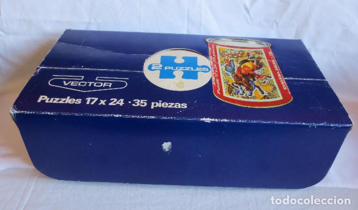 Puzzles: LOTE DE PUZZLES EN SU CAJA Y BOTE ORIGINAL MARCA VECTOR - Foto 13