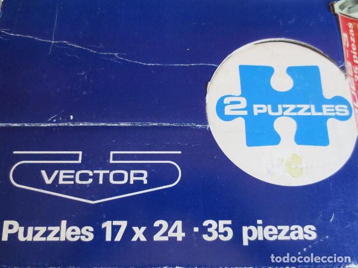 Puzzles: LOTE DE PUZZLES EN SU CAJA Y BOTE ORIGINAL MARCA VECTOR - Foto 14