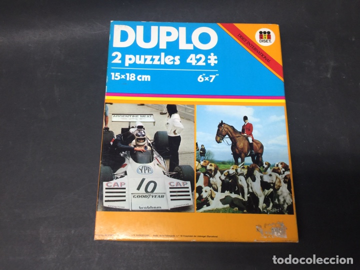 Puzzles: Dos puzzle marca duplo antiguo - Foto 1