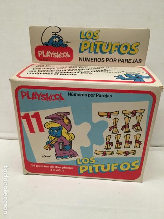 Puzzles: JUEGO 24 PUZZLE LOS PITUFOS DE PLAYSKOOL - Foto 1