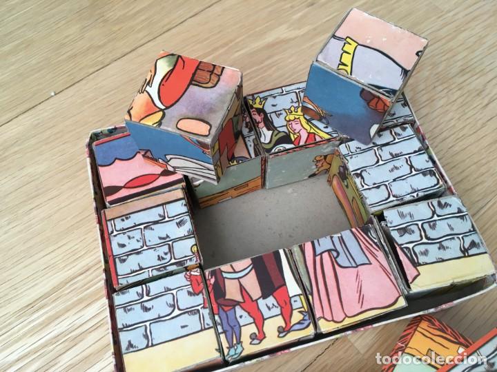 Puzzles: Antigua caja de puzzle de cubos. - Foto 4