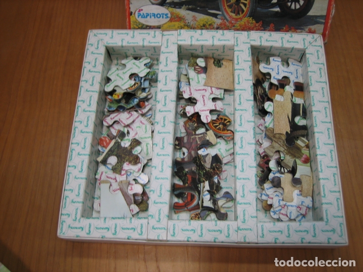 Puzzles: Antiguo puzlzle. Coches Antiguos de Papiros - Foto 4