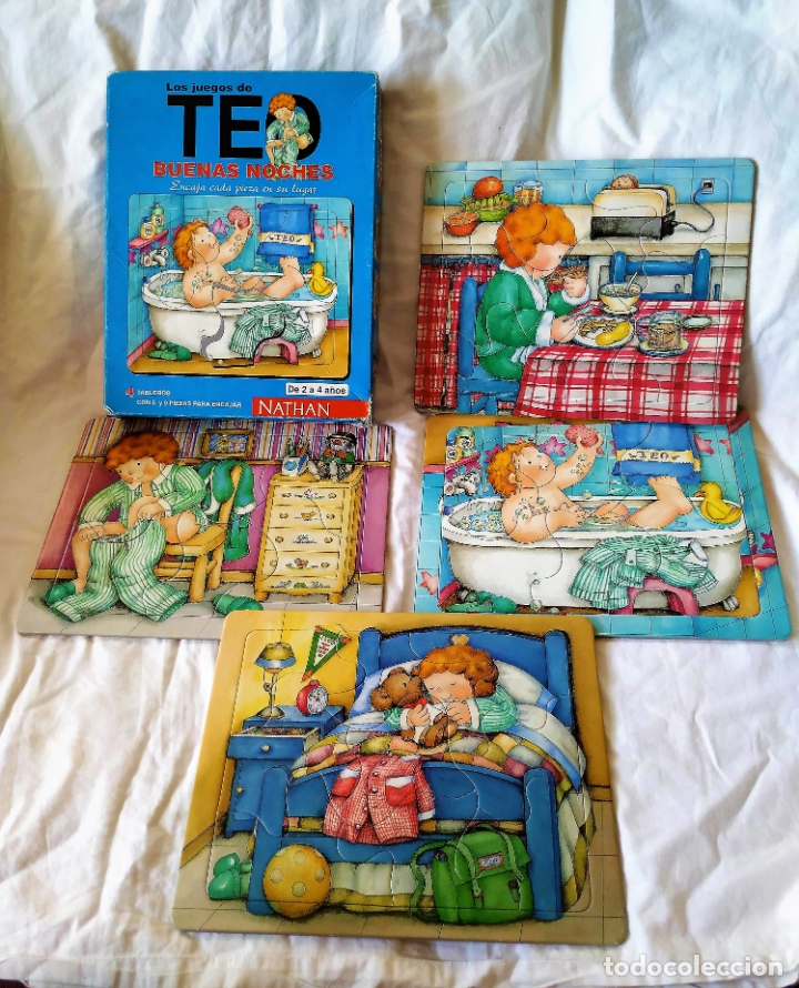 Puzzles: 4 Puzzles de TEO del a&ntilde;o 1997 - LOS JUEGO DE TEO. - Foto 1
