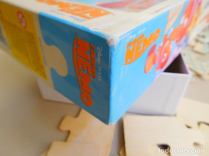 Puzzles: PUZZLE INFANTIL 2 X 16 PIEZAS MADERA BUSCANDO A NEMO FINDING NEMO EDUCA, COMPLETO - Foto 2