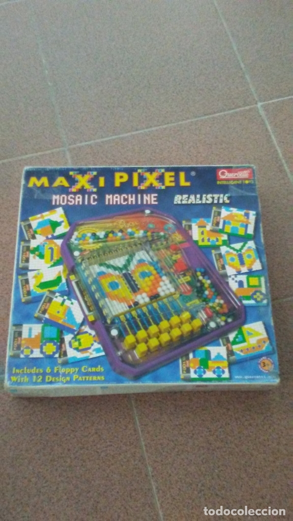 Puzzles: MAXI PIXEL. MOSAIC MACHINE REALISTIC. MADE IN ITALY. - Foto 12