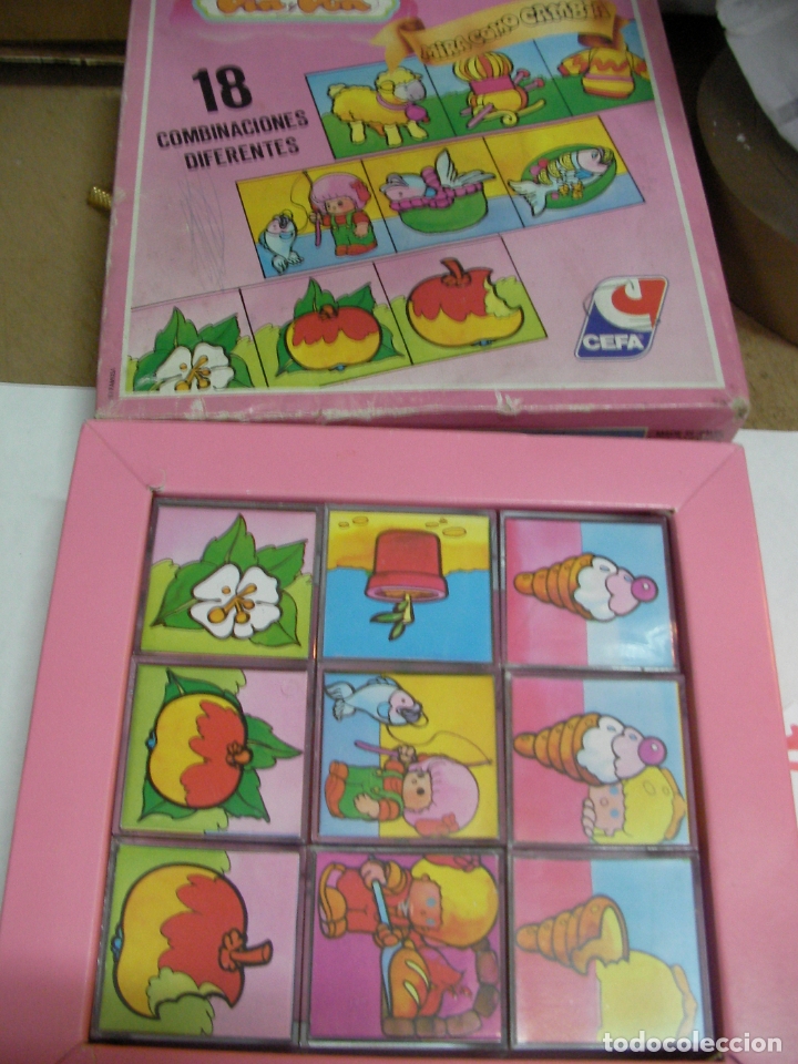 Puzzles: ANTIGUO PUZZLE CUBOS PIN Y PON - Foto 2