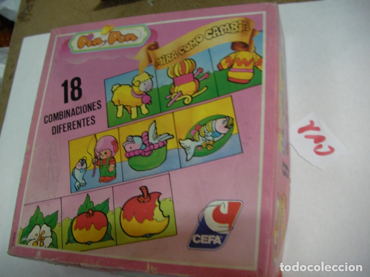 Puzzles: ANTIGUO PUZZLE CUBOS PIN Y PON - Foto 1