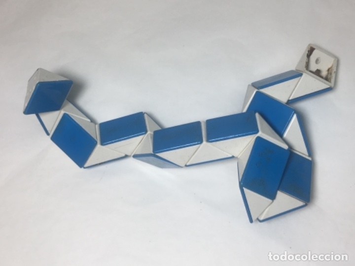 Puzzles: Original a&ntilde;o 70 Puzzle culebra azul - Foto 3