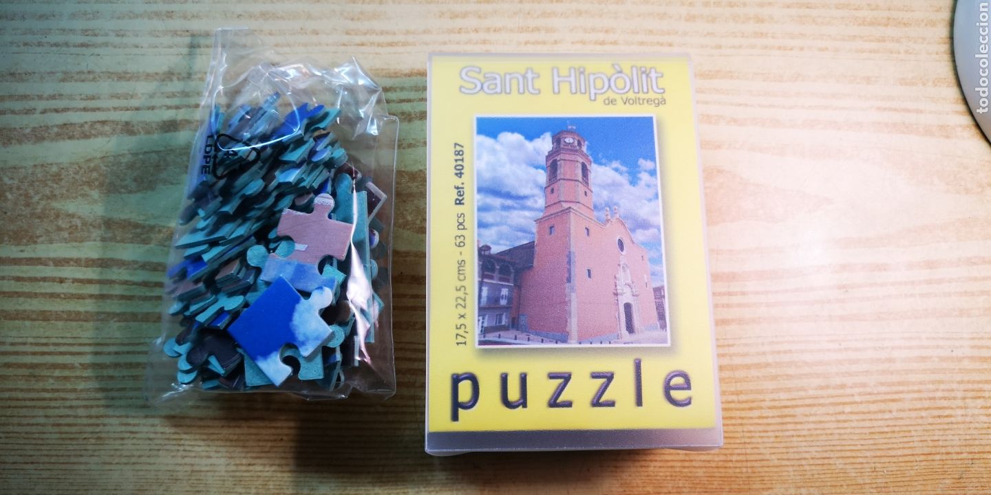 Puzzles: Puzzle Sant Hip&ograve;lit de Voltreg&agrave; esgl&eacute;sia a estrenar - Foto 1