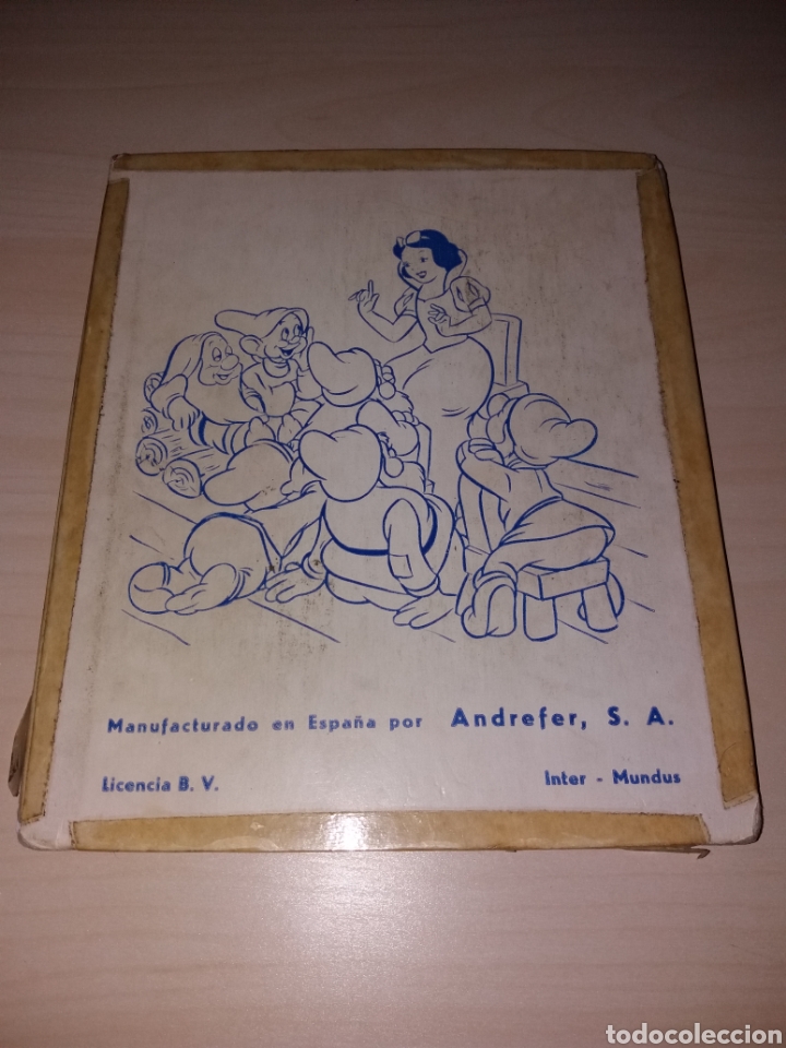 Puzzles: Antiguo puzzle ANDREFER, BLANCANIEVES Y LOS SIETE ENANITOS - Foto 2