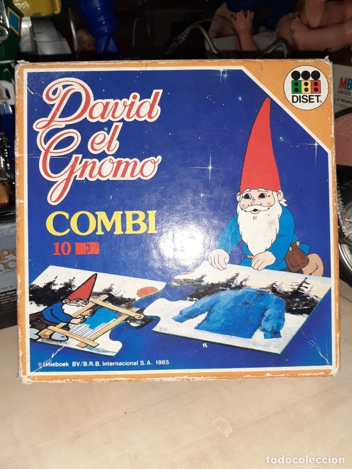 Puzzles: David el Gnomo.Combi puzzle.Diset 1985.B.R.B.Internacional. - Foto 1