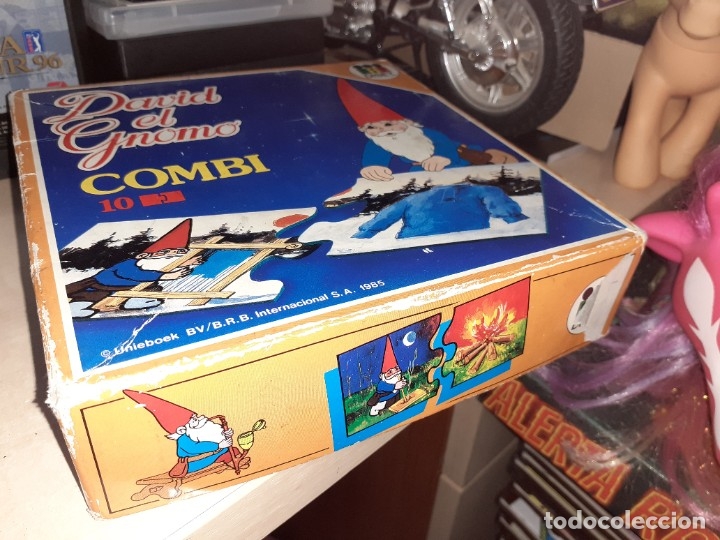 Puzzles: David el Gnomo.Combi puzzle.Diset 1985.B.R.B.Internacional. - Foto 2