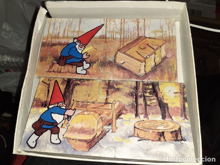 Puzzles: David el Gnomo.Combi puzzle.Diset 1985.B.R.B.Internacional. - Foto 3