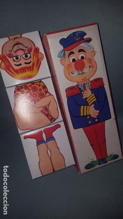 Puzzles: CUBOS COMODIN DE BORRAS - Rompecabezas Grotesco. - Foto 1