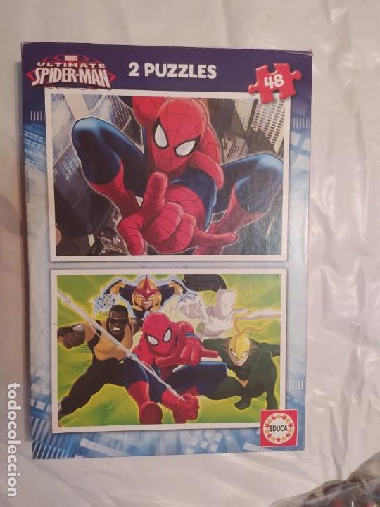 Puzzles: 2 puzzle MARVEL Spider-man EDUCA completo - Foto 1