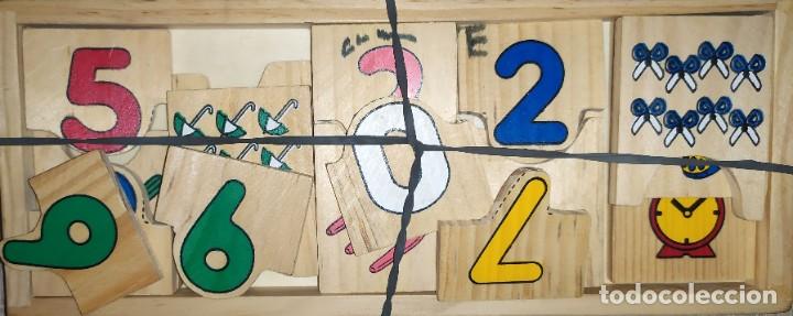 Puzzles: PUZZLE MADERA PARA NI&Ntilde;OS APRENDER NUMEROS - Foto 1
