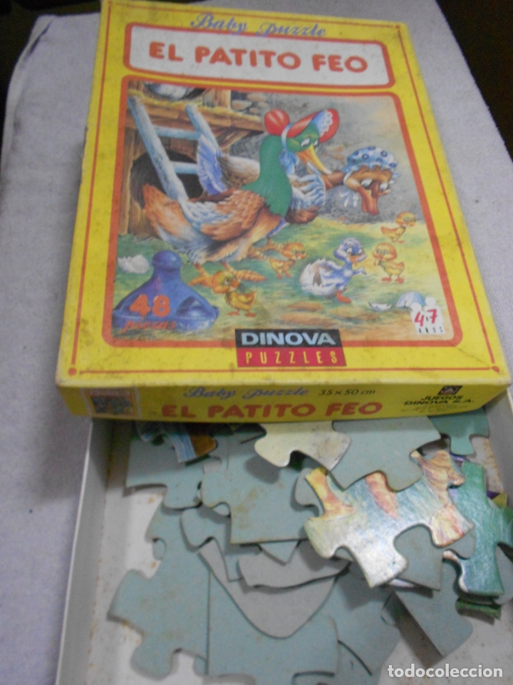 Puzzles: ANTIGUO PUZZLE - EL PATITO FEO - DINOVA - Foto 1