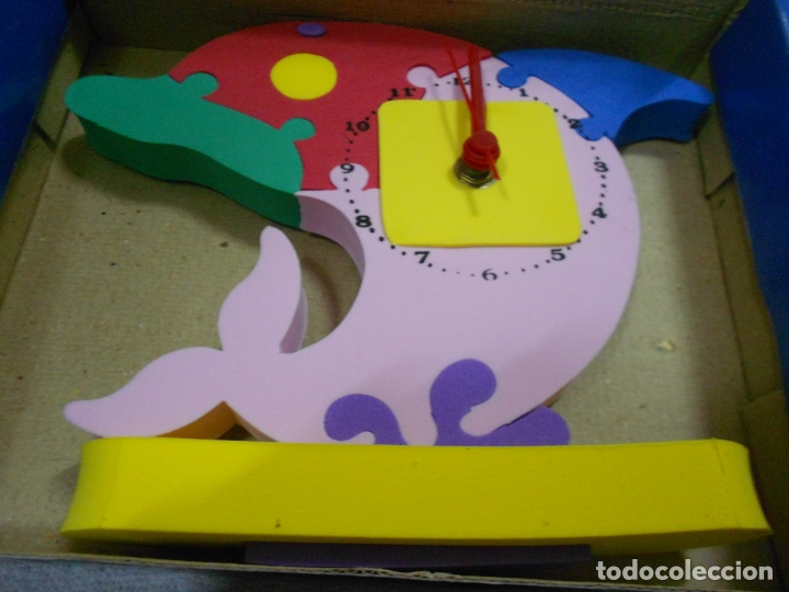 Puzzles: ANTIGUO RELOJ PUZZLE INFANTIL - Foto 2
