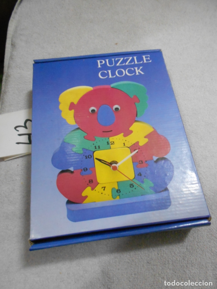 Puzzles: ANTIGUO RELOJ PUZZLE INFANTIL - Foto 1