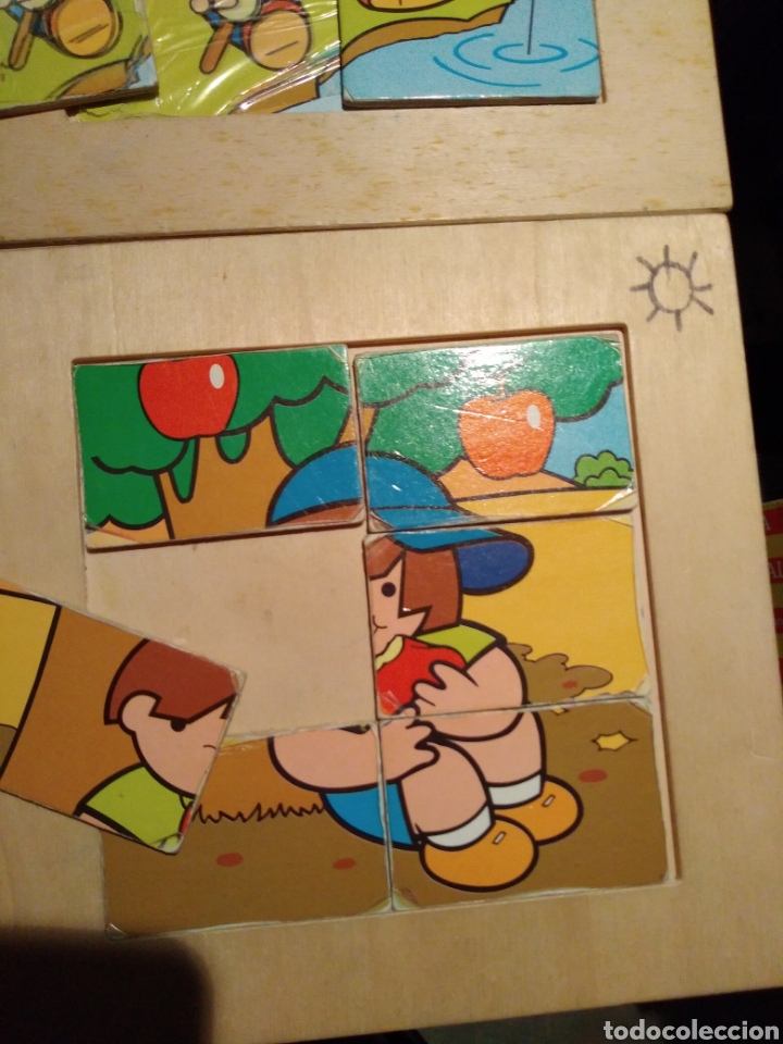 Puzzles: Lote antiguos puzzles de madera - Foto 11