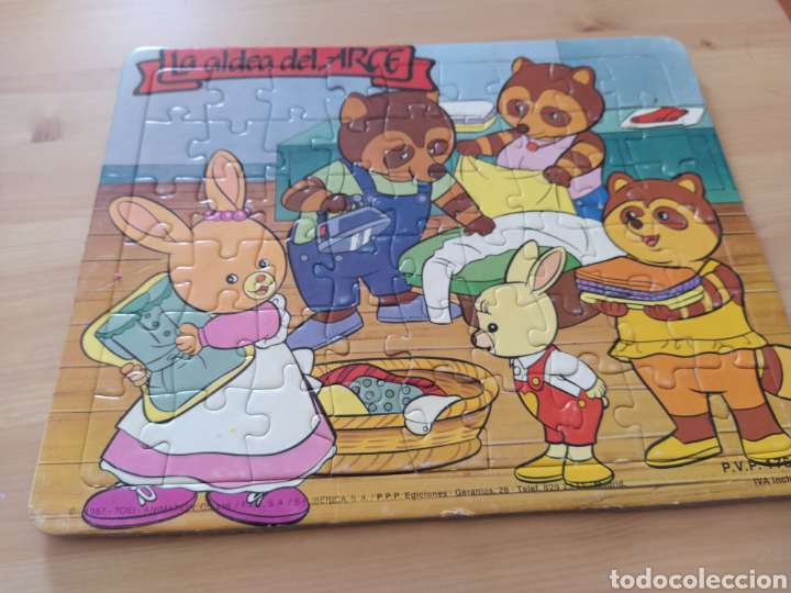 Puzzles: Antiguo puzzle la aldea del arce - Foto 1