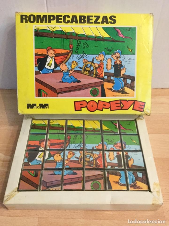 Puzzles: Rompecabezas Popeye. A&ntilde;os 70 - Foto 1