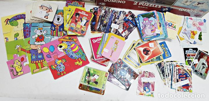 Puzzles: Gran lote de puzzles,naipe,cromos, incompletos. - Foto 2